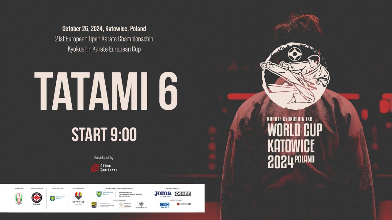 TATAMI 6 - DAY 1 - KARATE KYOKUSHIN IKO WORLD CUP KATOWICE 2024 POLAND