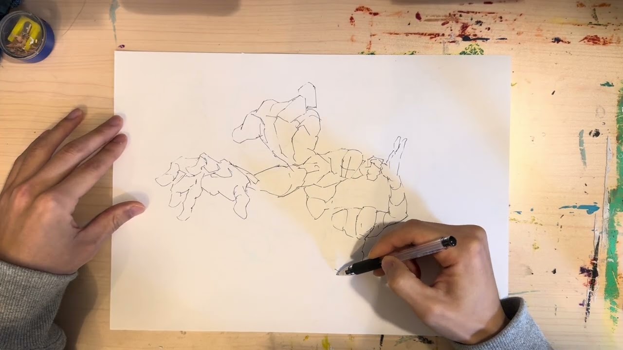 【リズムが大事】①2025年11月29日10時【アニメーター・イラストレーター・模写】