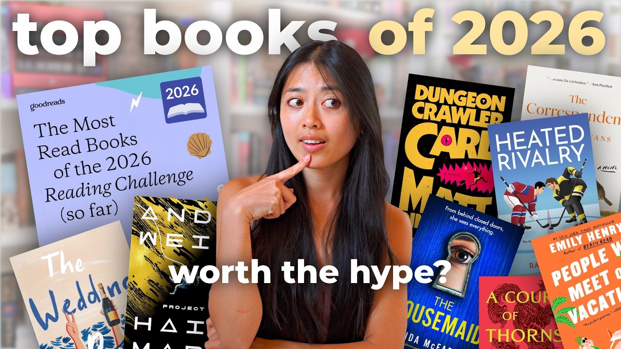 THESE are the MOST POPULAR books of 2026... worth the hype? 📚👀
