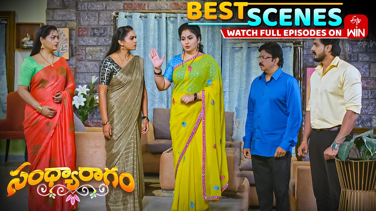Sandya Ragam Best Scenes : 29th January 2026 Episode Highlights | Watch Full Episode on ETV Win