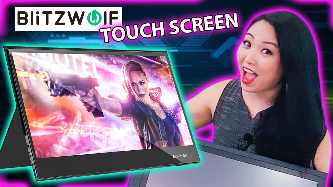 4K Touch screen!! Monitor Portátil da BlitzWolf BW PCM5