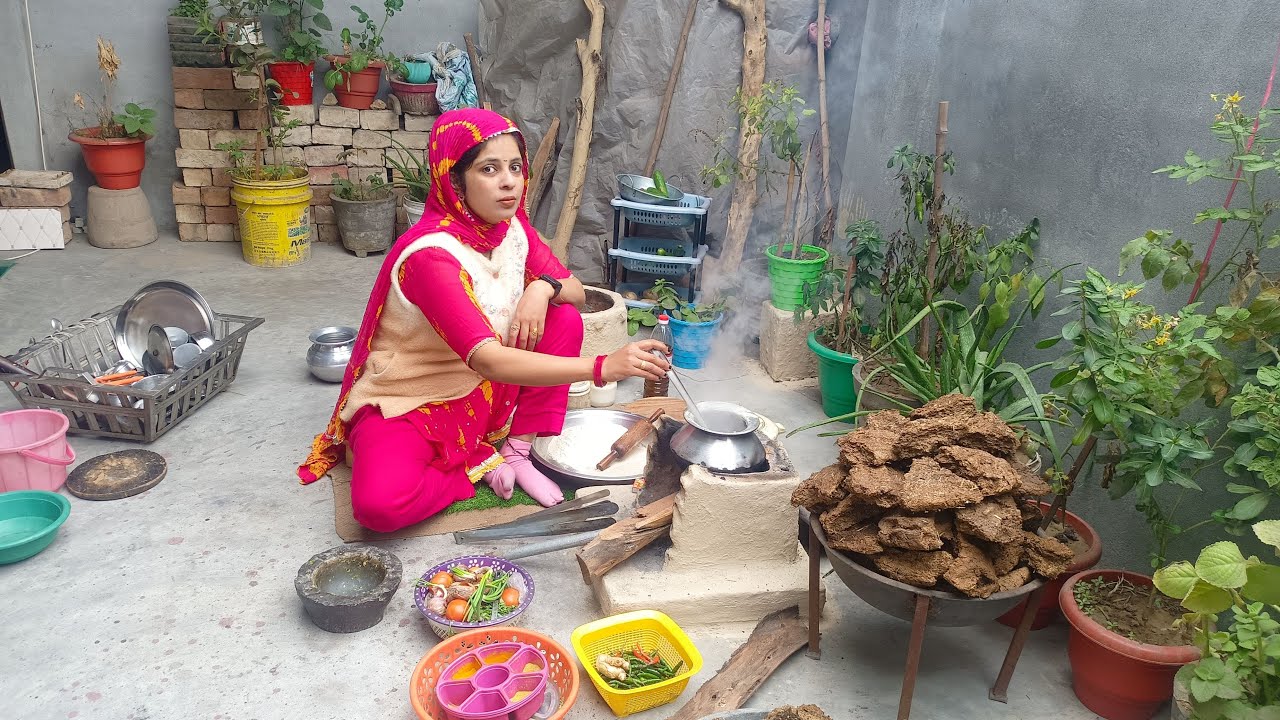 chule ka khana#villagelife