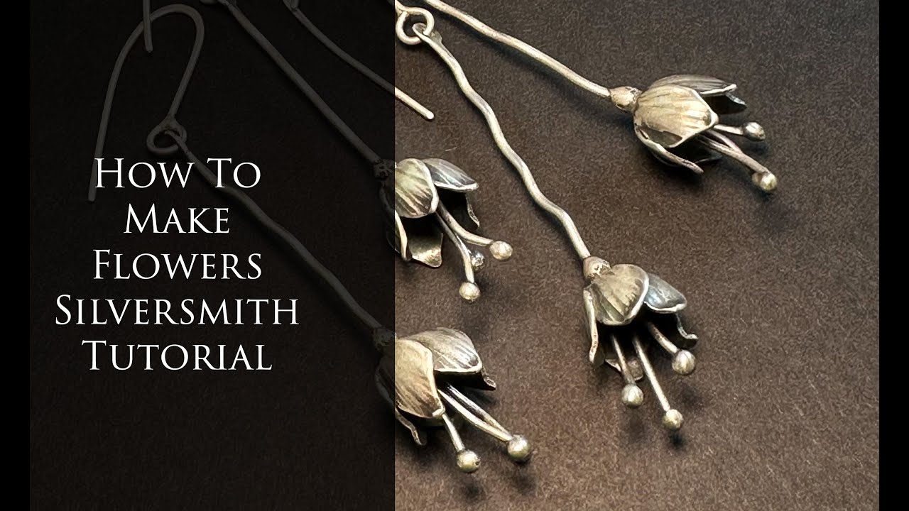 How I Make My Flower Buds In Sterling Silver