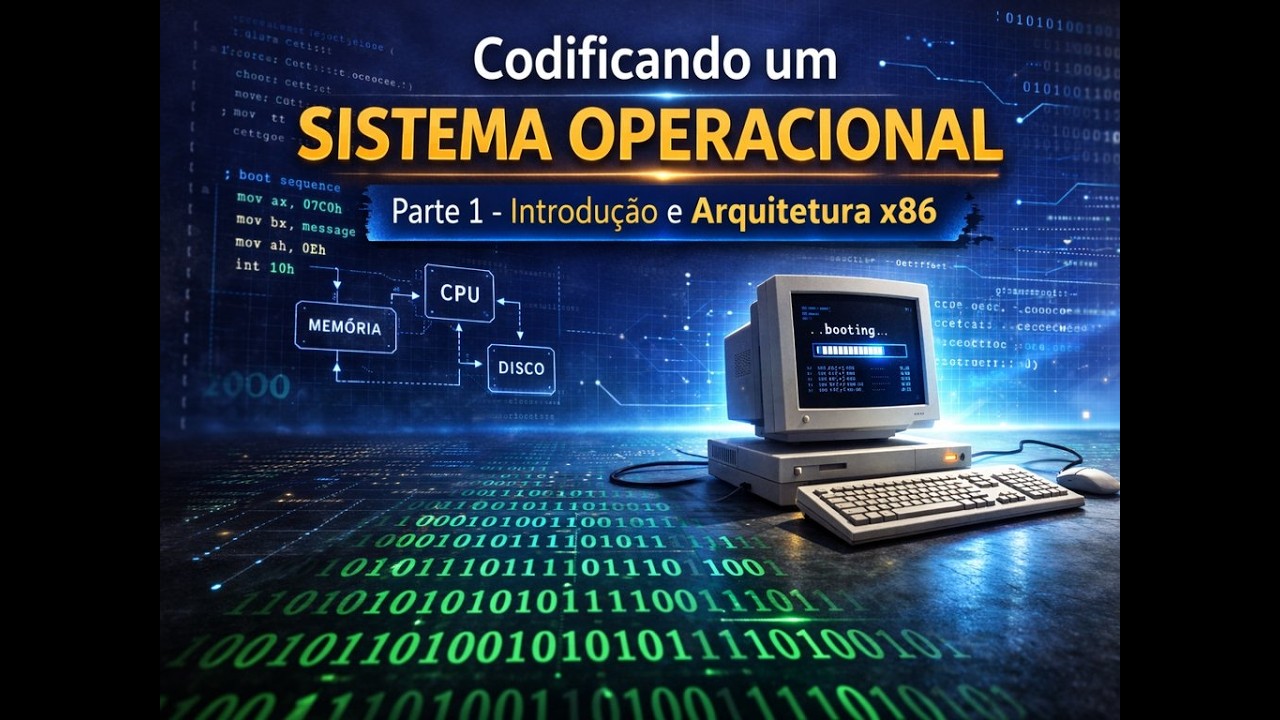 Codificando um sistema operacional Parte 1 - Introdução e Arquitetura x86