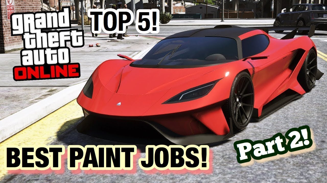 TOP 5 AWESOME PAINT JOBS FOR THE NEW OVERFLOD TYRANT! | PART 2 | GTA 5 ONLINE