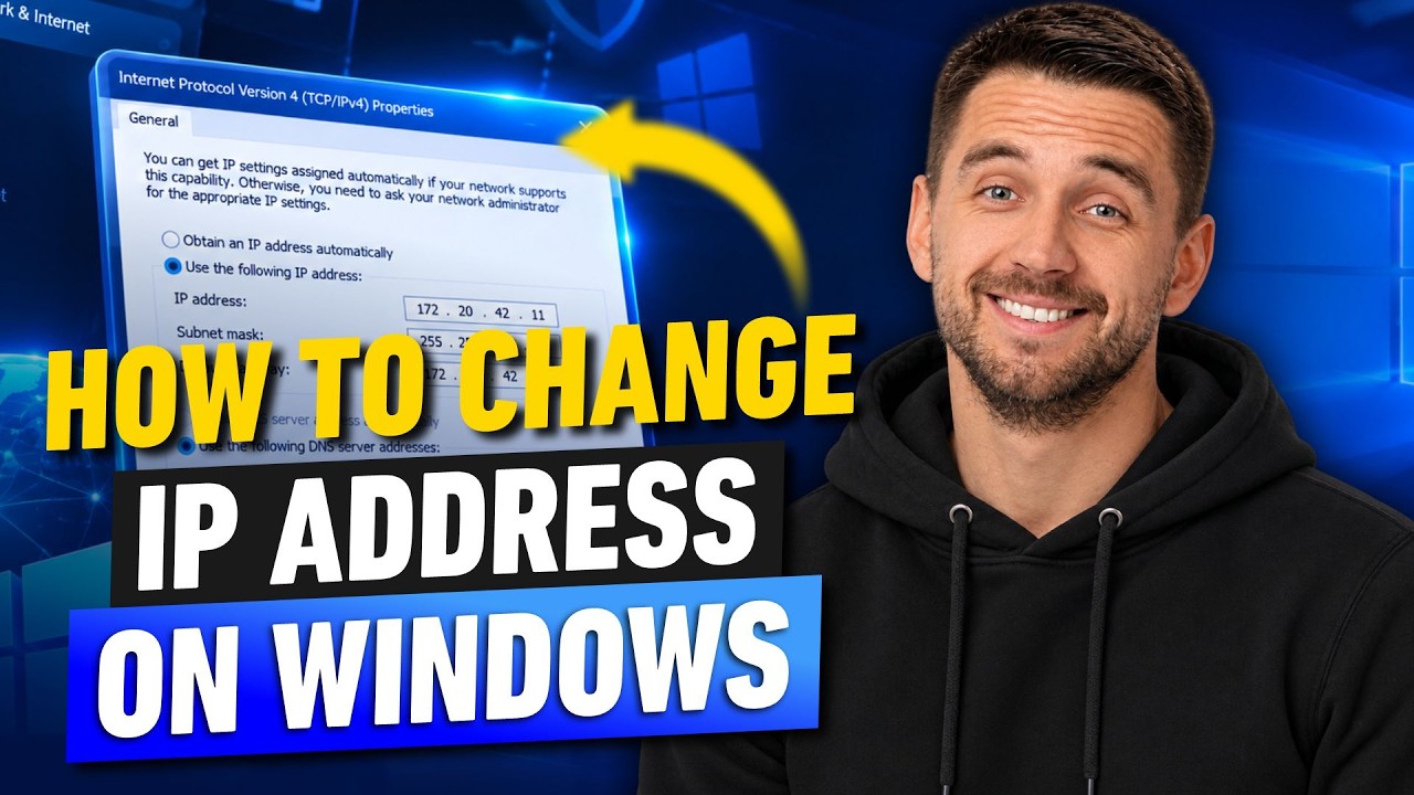 How to Change IP Address on Windows: Network Troubleshooting