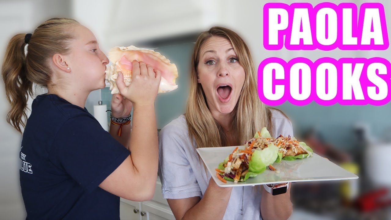 Exchange Student Cooks Dinner! Cooking with Paola