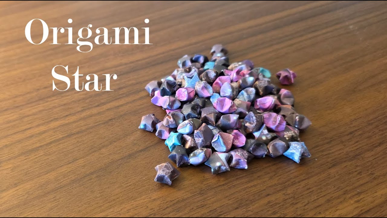 Origami Star ⭐ 1 Minute Build | Easy Beginner Tutorial