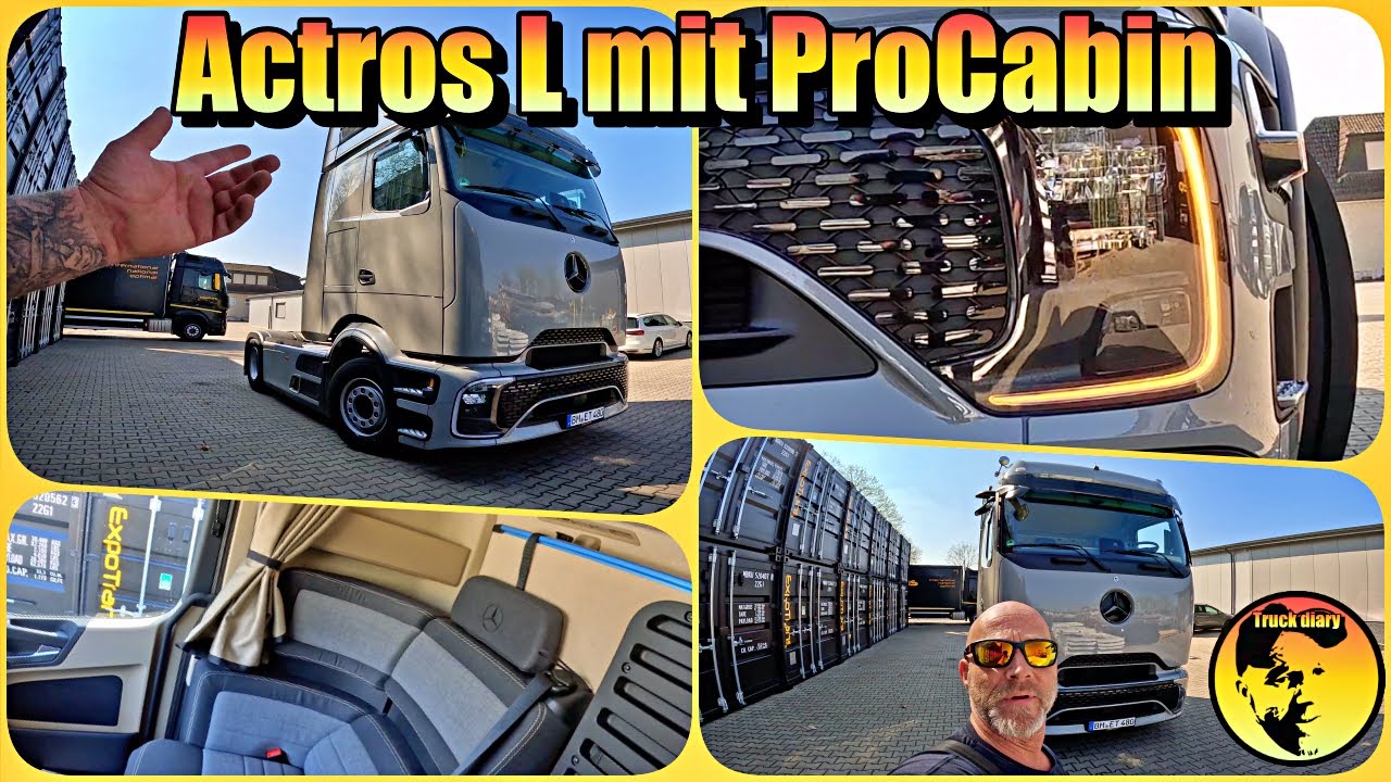 Actros L mit ProCabin / Truck diary