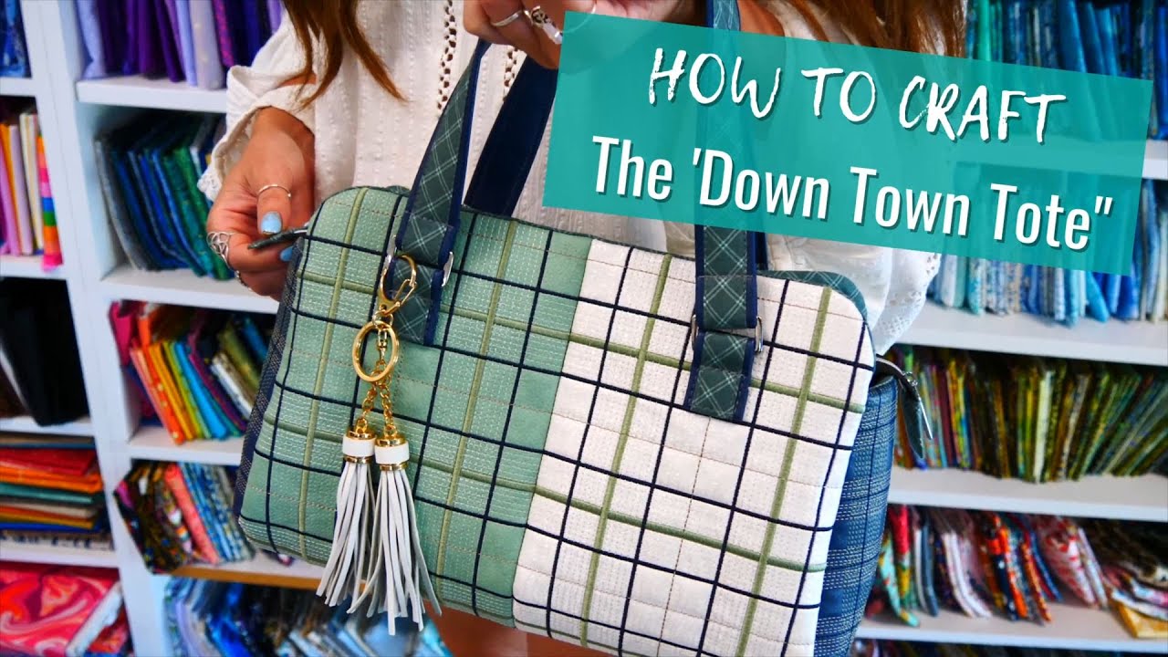 How To Craft a 'Down Town Tote' By Sweet Pea