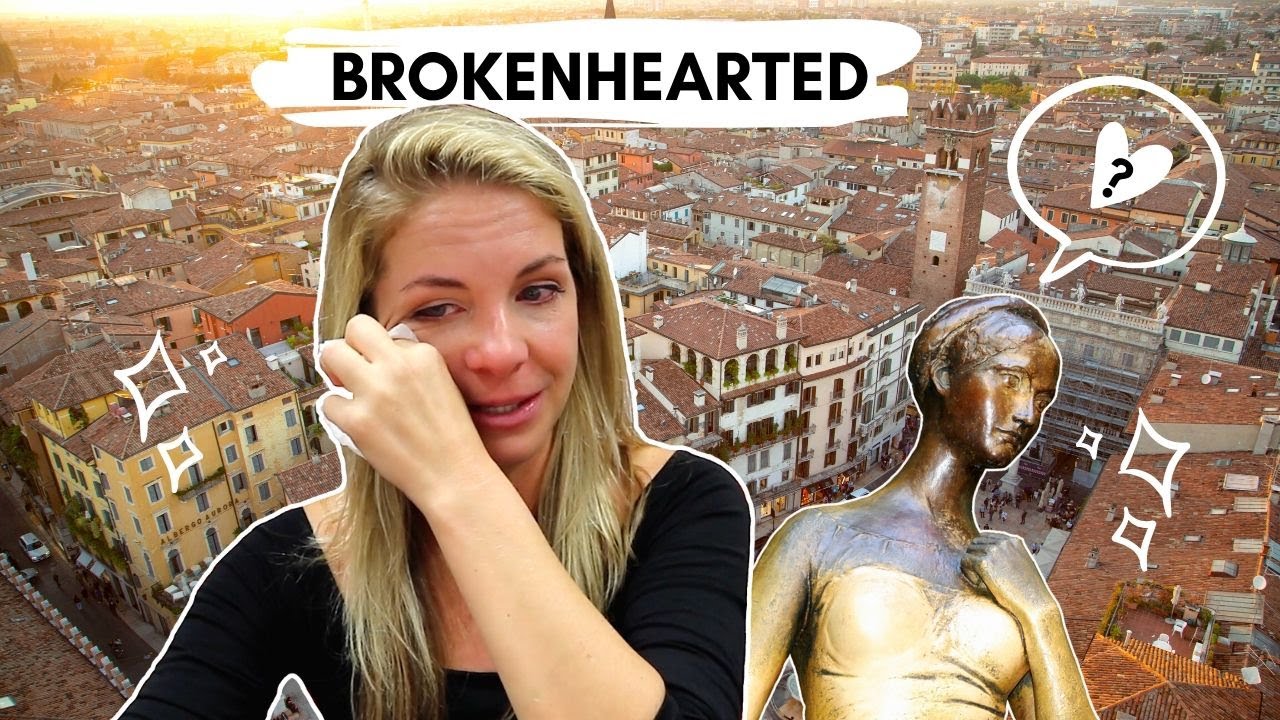 Giving Strangers LOVE Letters in Verona Italy