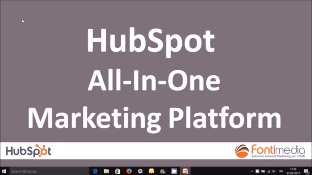 Hubspot: Piattaforma Inbound Marketing All-In-One
