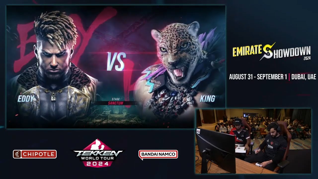 Tekken Master (Эдди) против Джона (Короля) TWT 2024 — Emirates Showdown 2024 — Финал победителей