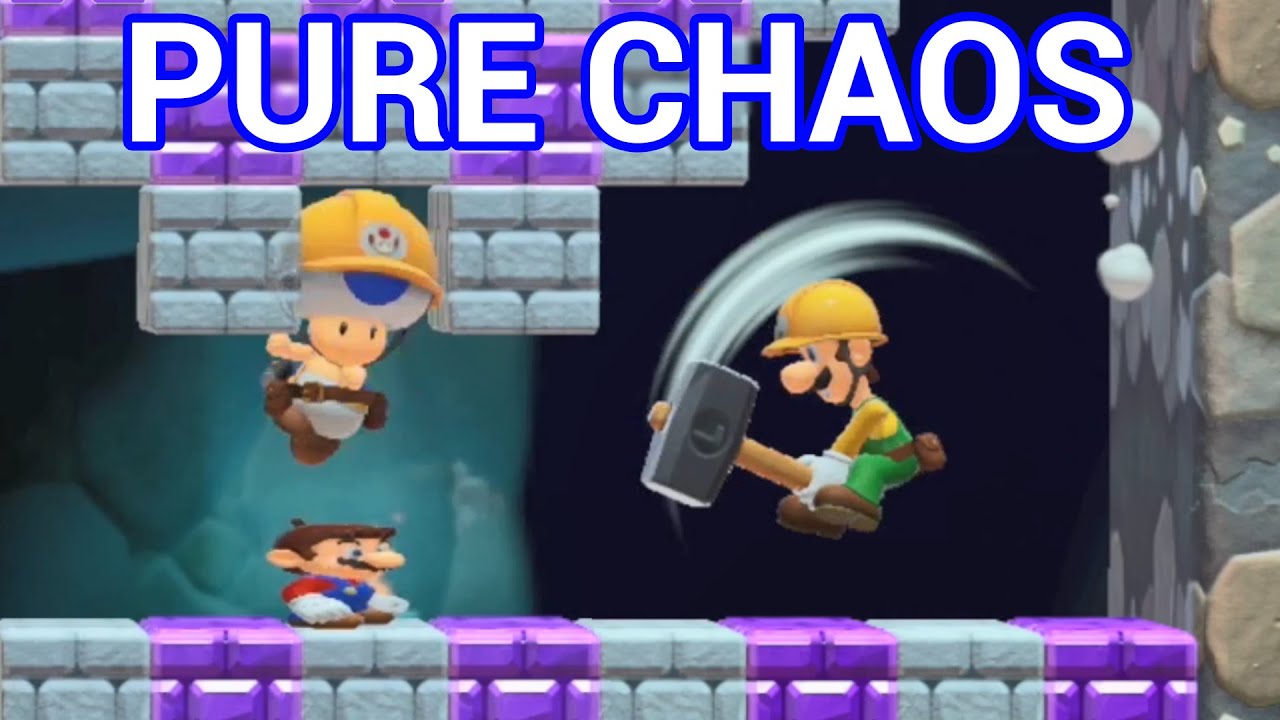 PEAK Toxicity in our Friendship — Многопользовательская игра Mario Maker 2 с RedFalcon и Raysfire