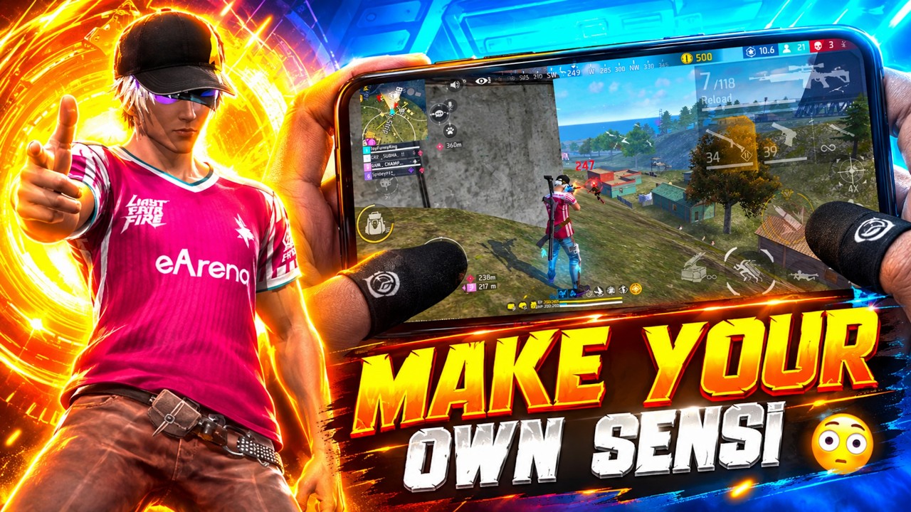 Make Your Own Sensitivity 🎯☠️ | ✅ Best Headshot Setting For Android 🔥💯