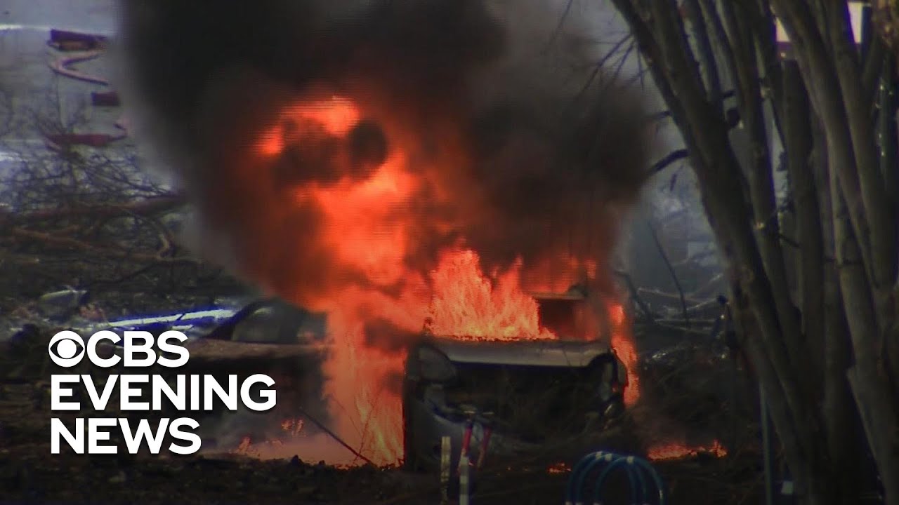 Massive “intentional” explosion in downtown Nashville leaves 3 wounded