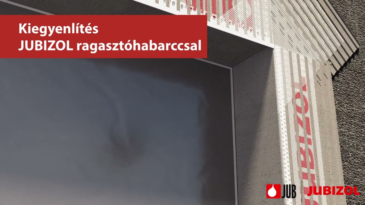 JUBIZOL Ablakcsatlakoz&oacute; profil