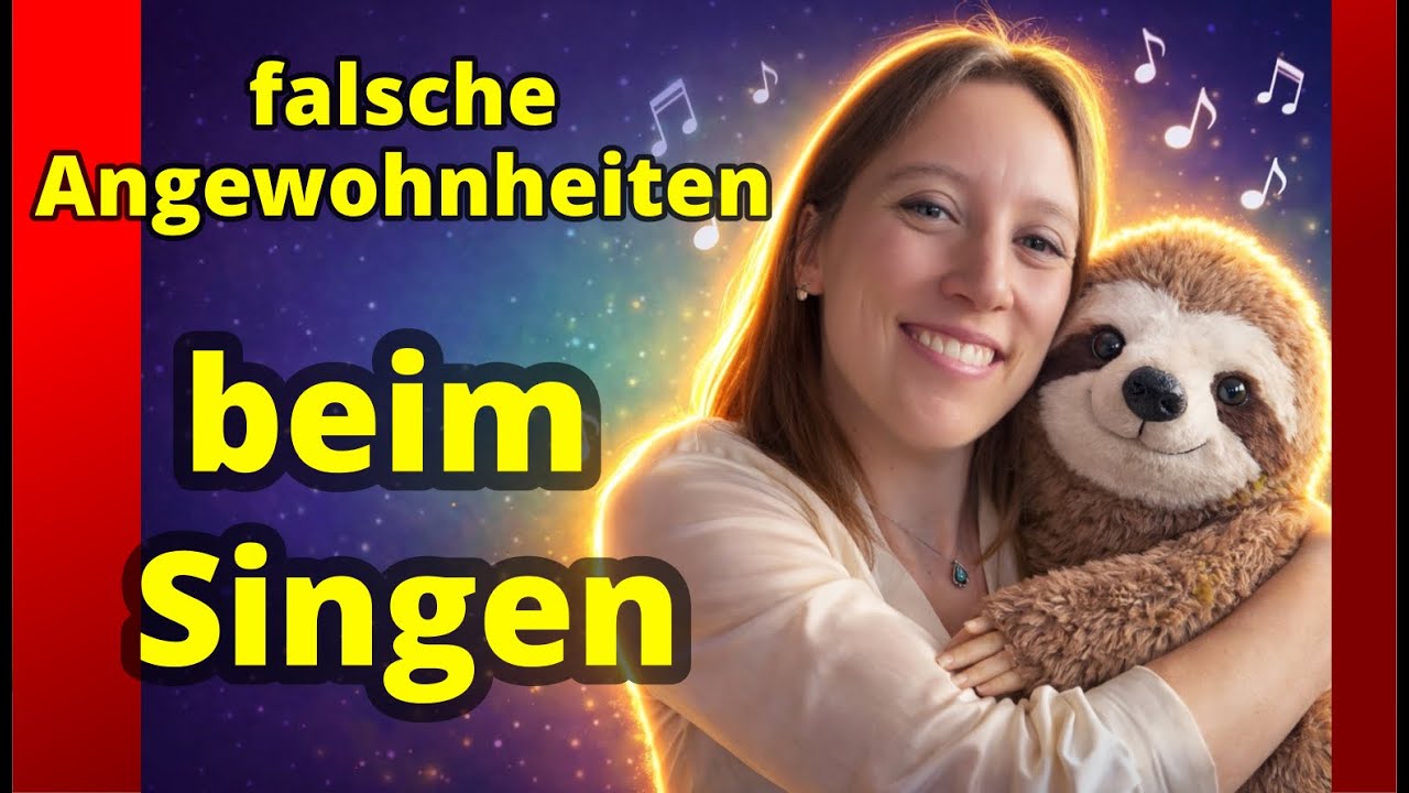 Falsche Angewohnheiten beim Singen ablegen