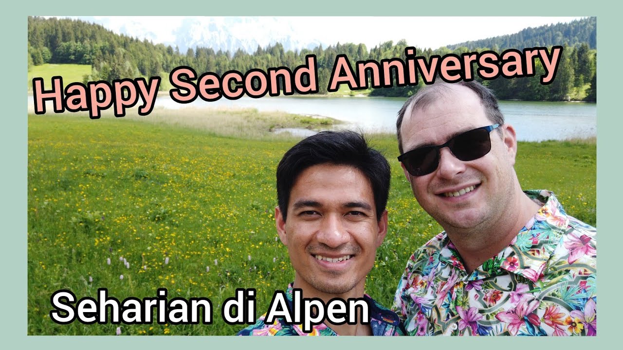 GAYVLOGGER JERMAN & INDONESIA || ULANG TAHUN PERNIKAHAN YANG KEDUA | Jalan jalan ke lokasi Bollywood