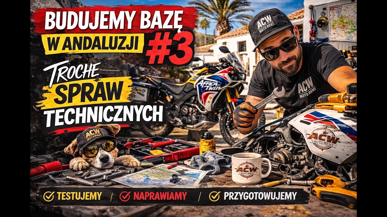 Budujemy bazę w Andaluzji #3- Trochę spraw technicznych