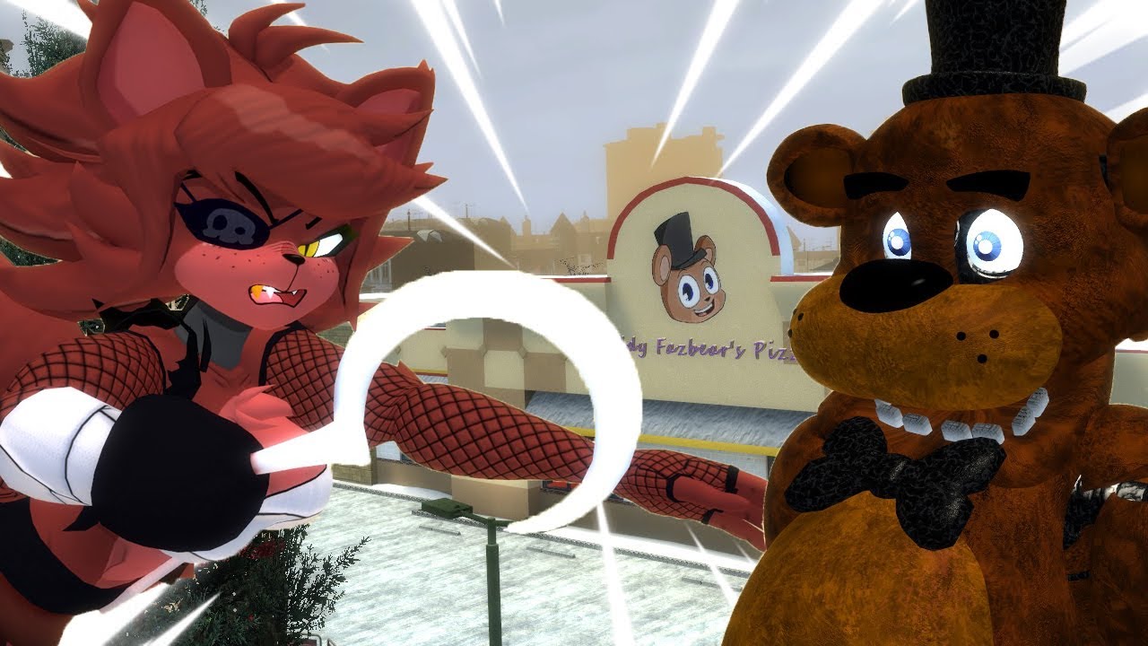 Foxina ATTACKS Freddy! (GMOD FNAF)