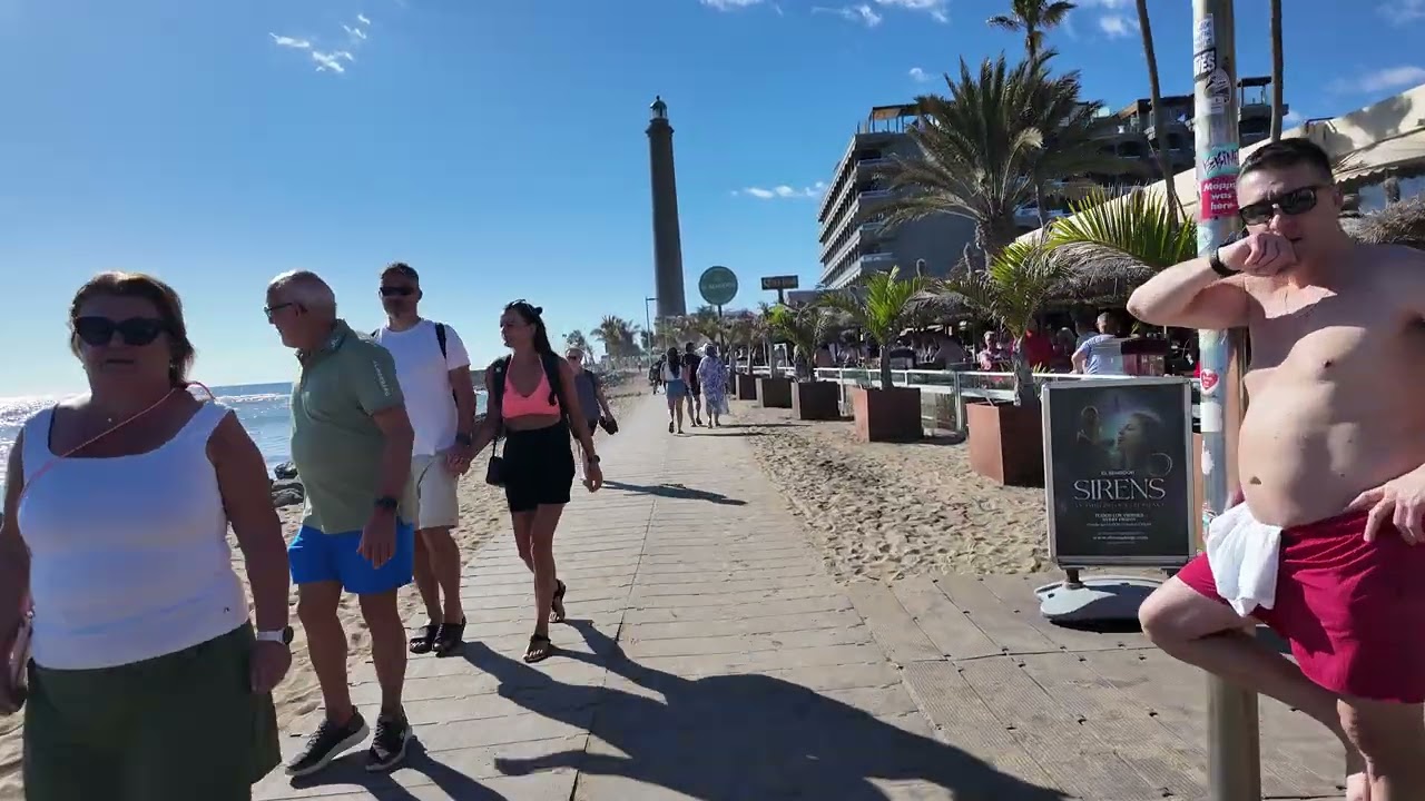 Realität .....rund um den Faro de Maspalomas ....gestern...
