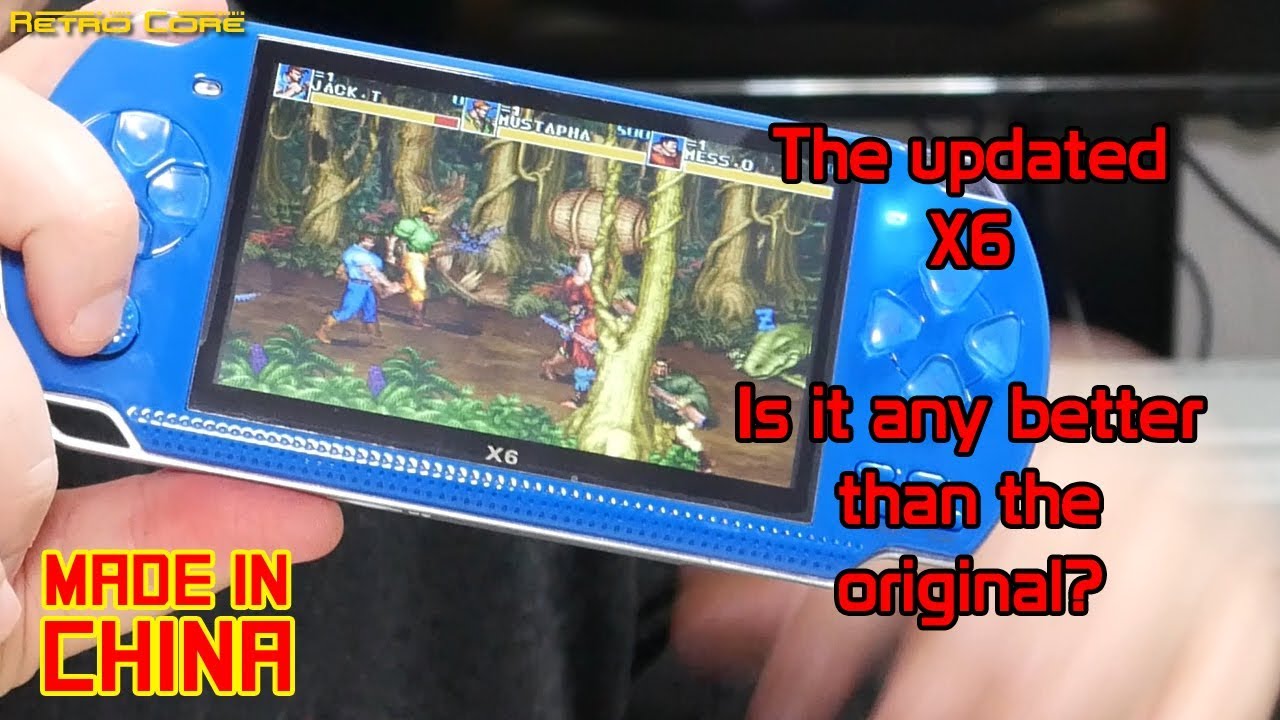 New improved X6 PSP (That's what they call it, not me) review.