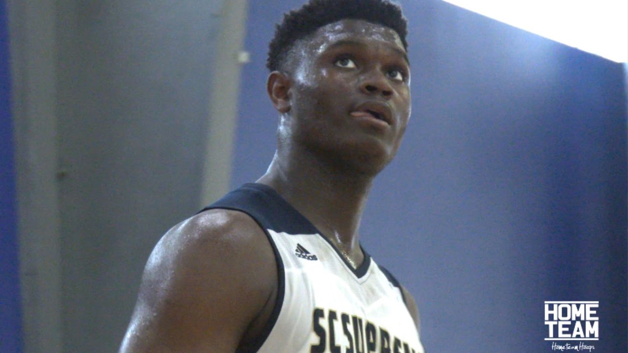 Zion Williamson's First Adidas Gauntlet Game of 2017! vs Romeo Langford - Full Highlights