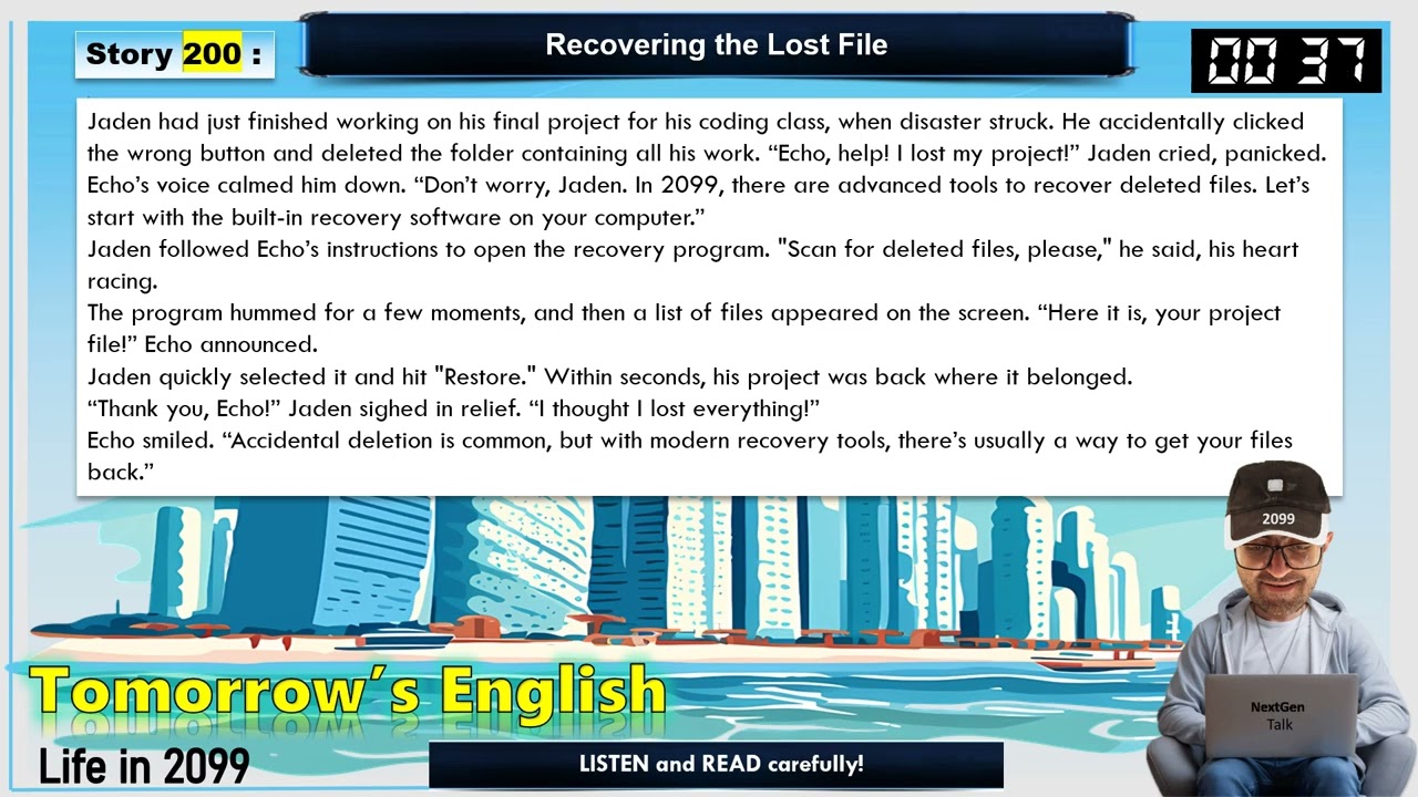 NextGen Talk 200:  Recovering the Lost File