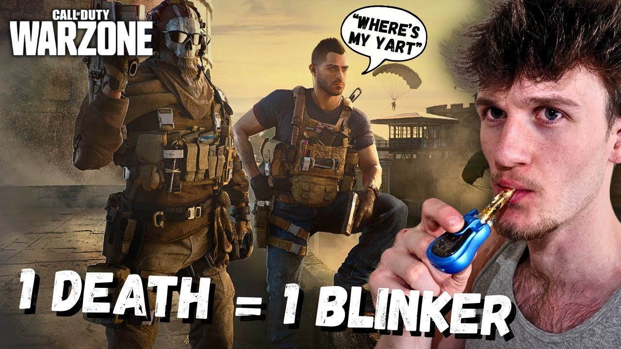 Every Death = 1 Blinker in WARZONE... (we get faded)