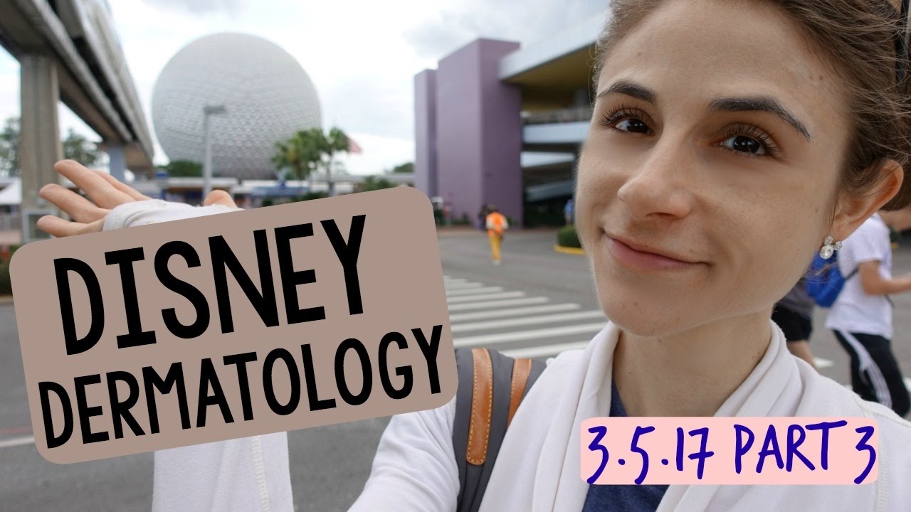 Disney Dermatology 3: Epcot & healthy eats 🎢🍽🌱💪
