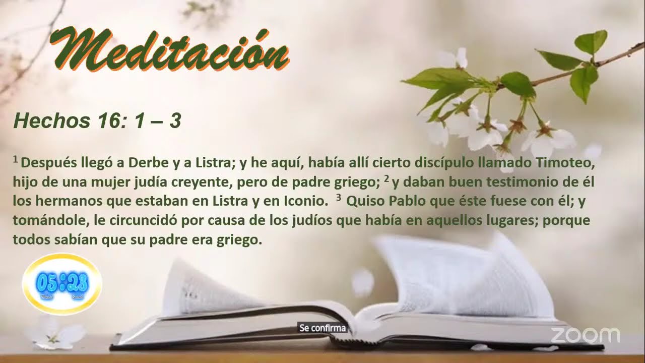 HECHOS 16:1-3 POR ANA LILIA DE OROZCO