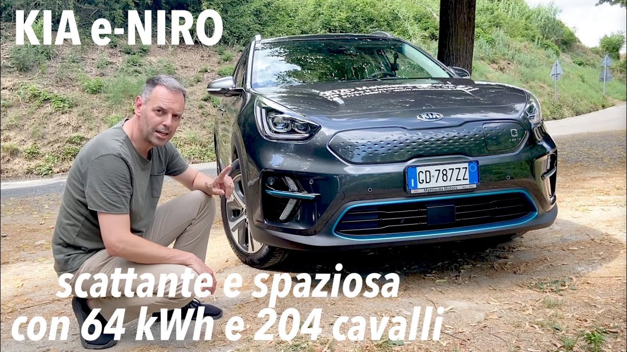 Kia Niro elettrica 2021: scattante, spaziosa e arriva a 500 km nel misto con la batteria da 64 kWh