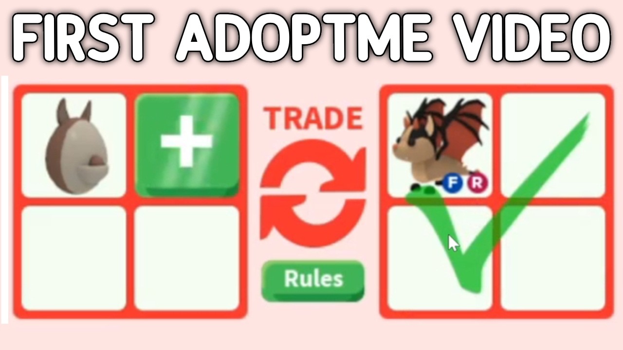Я нашла своё первое видео по игре Adopt Me!