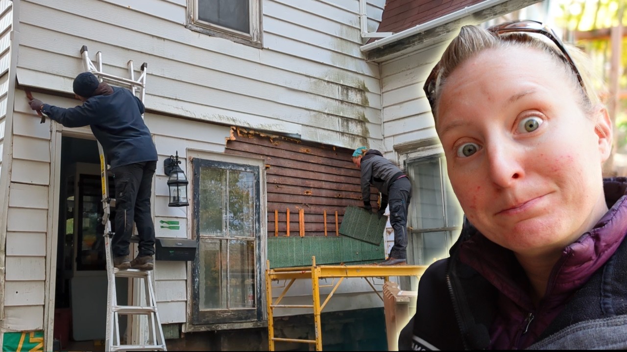 abandoned house gets hundred year old face lift (✨BIG REVEAL✨)