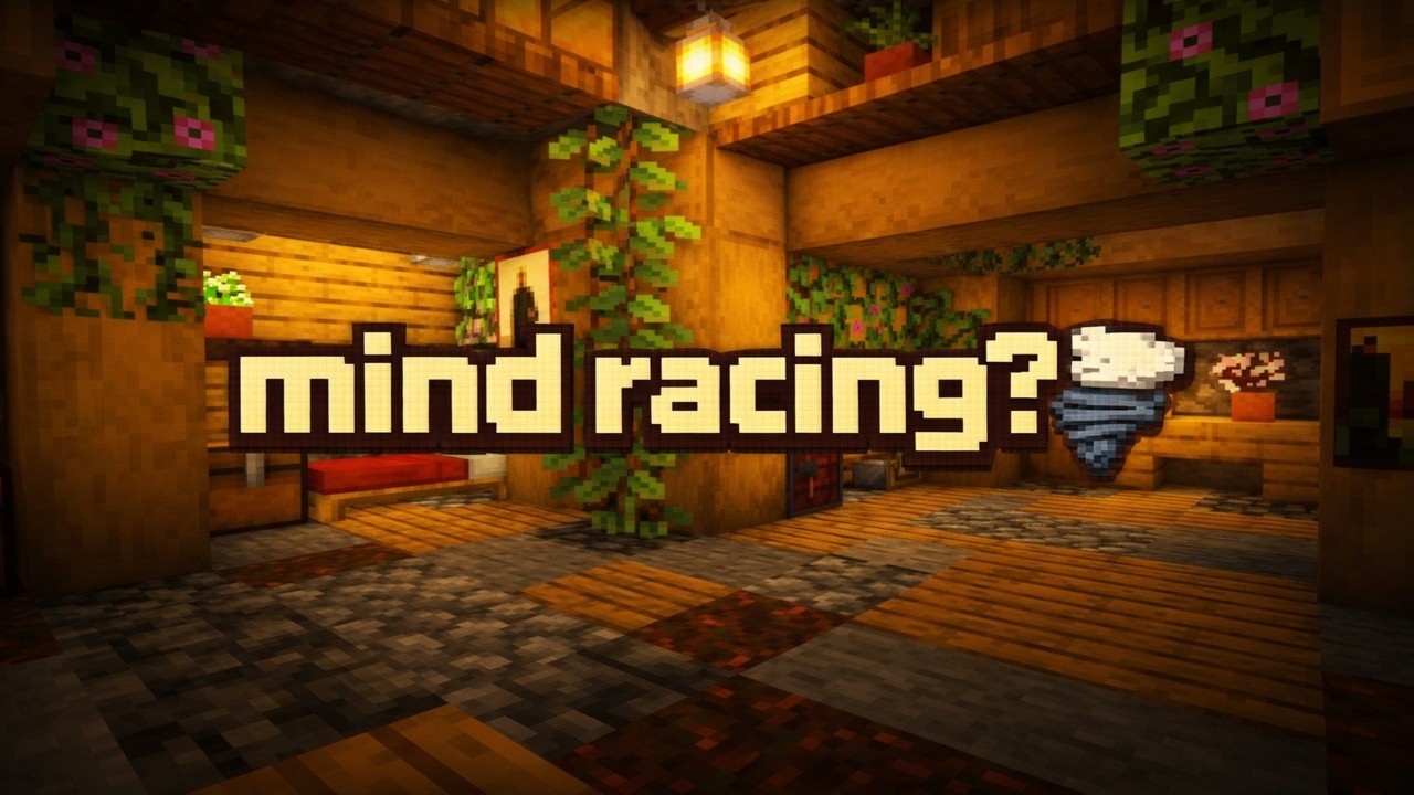 Minecraft Interior Ambience | Calm for Overthinking