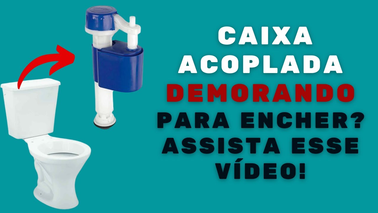 CAIXA ACOPLADA DEMORANDO PRA ENCHER? ESSE VÍDEO PODE TE AJUDAR!