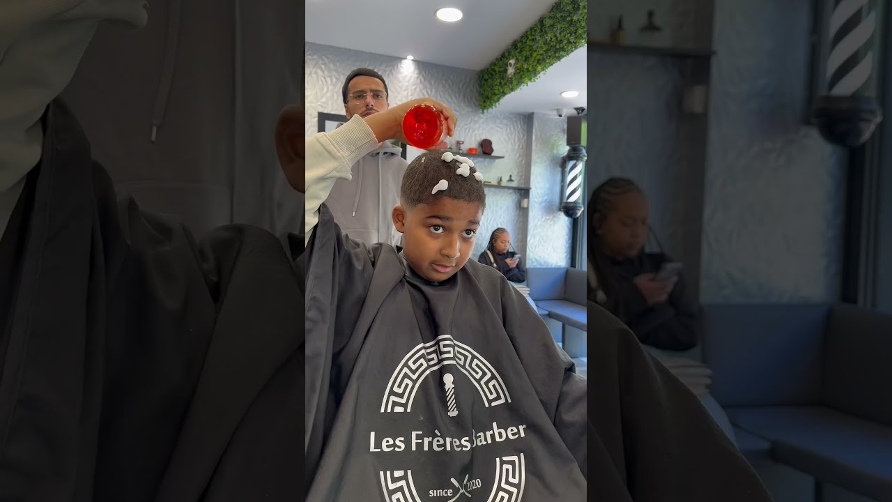 Qu’est-ce que vous en pensez ? #haircut #contour #baby ￼
