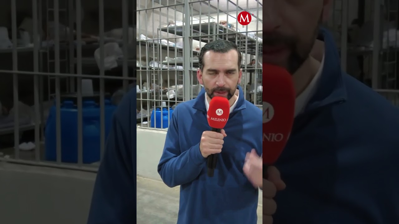 As&iacute; DUERMEN los pandilleros detenidos en el CECOT de El Salvador