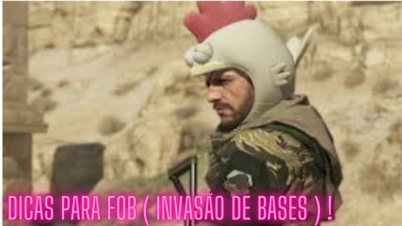 Dicas para FOB (invasão de bases ) Metal Gear Phantom Pain
