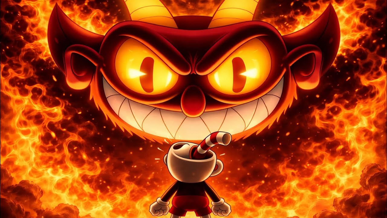 o dia finalmente chegou xicrinho VS pe rachando EP.5 CUPHEAD.      FIM