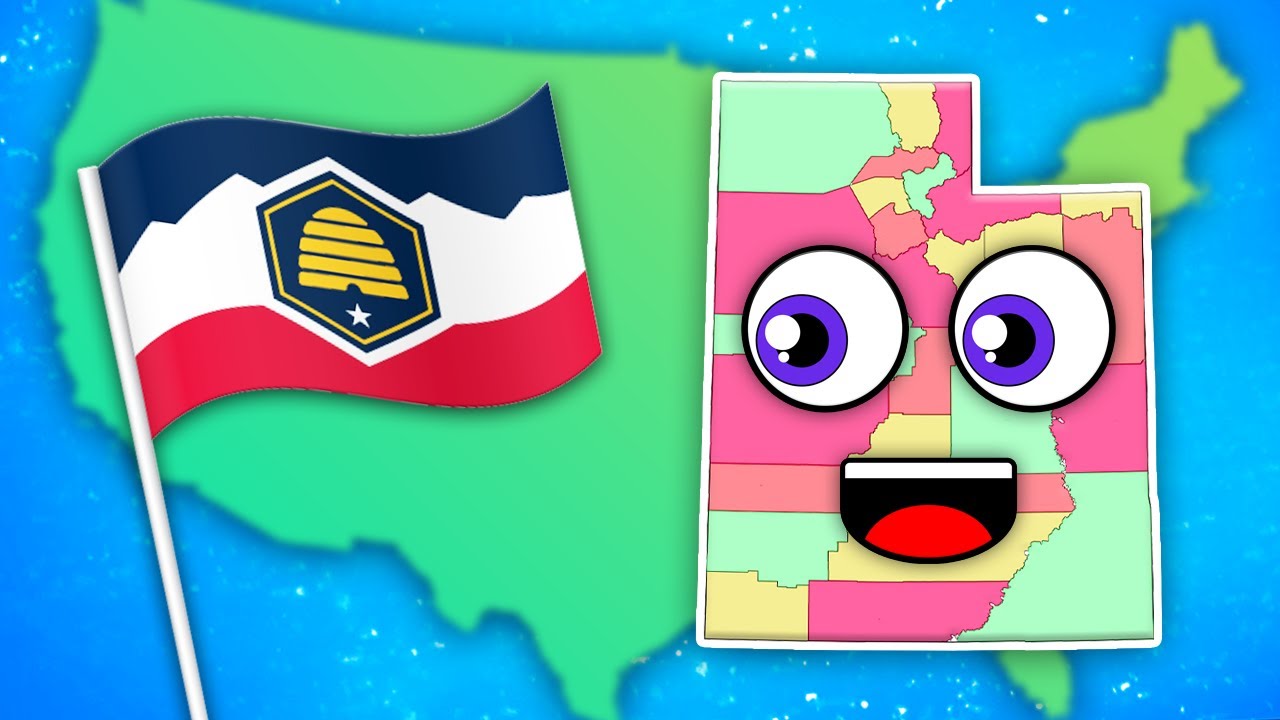 Explore The State Of Utah! | 50 States Songs For Kids | KLT Geography