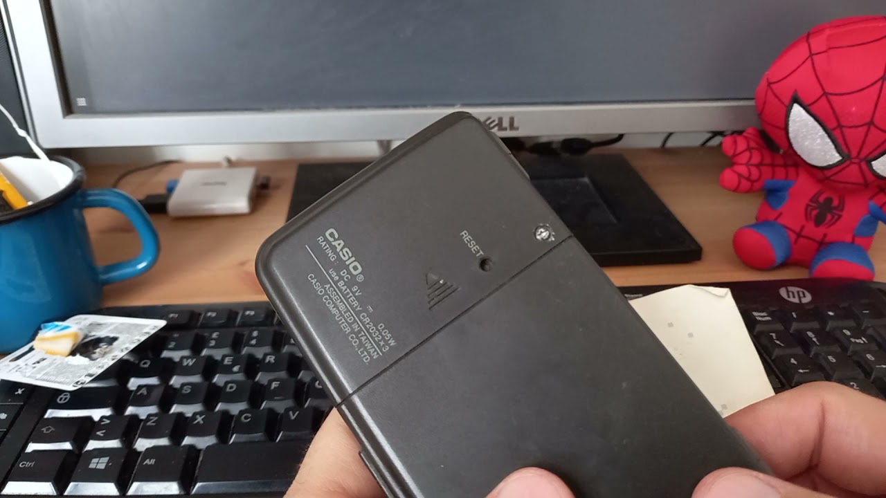 Unboxing Casio 1992 Digital Diary