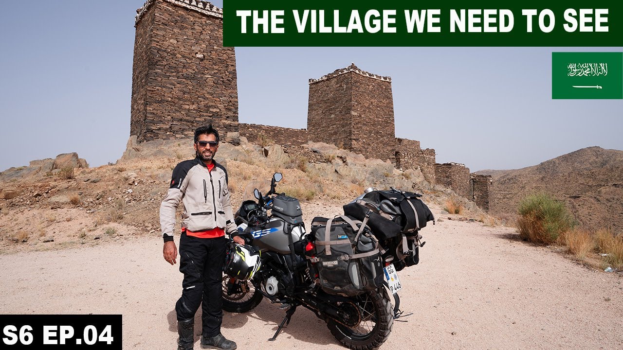 INSIDE the Abondoned Villlage of ROYAL TRIBE of ARABIA S06 EP.04 | MIDDLE EAST ON MOTORCYCLE
