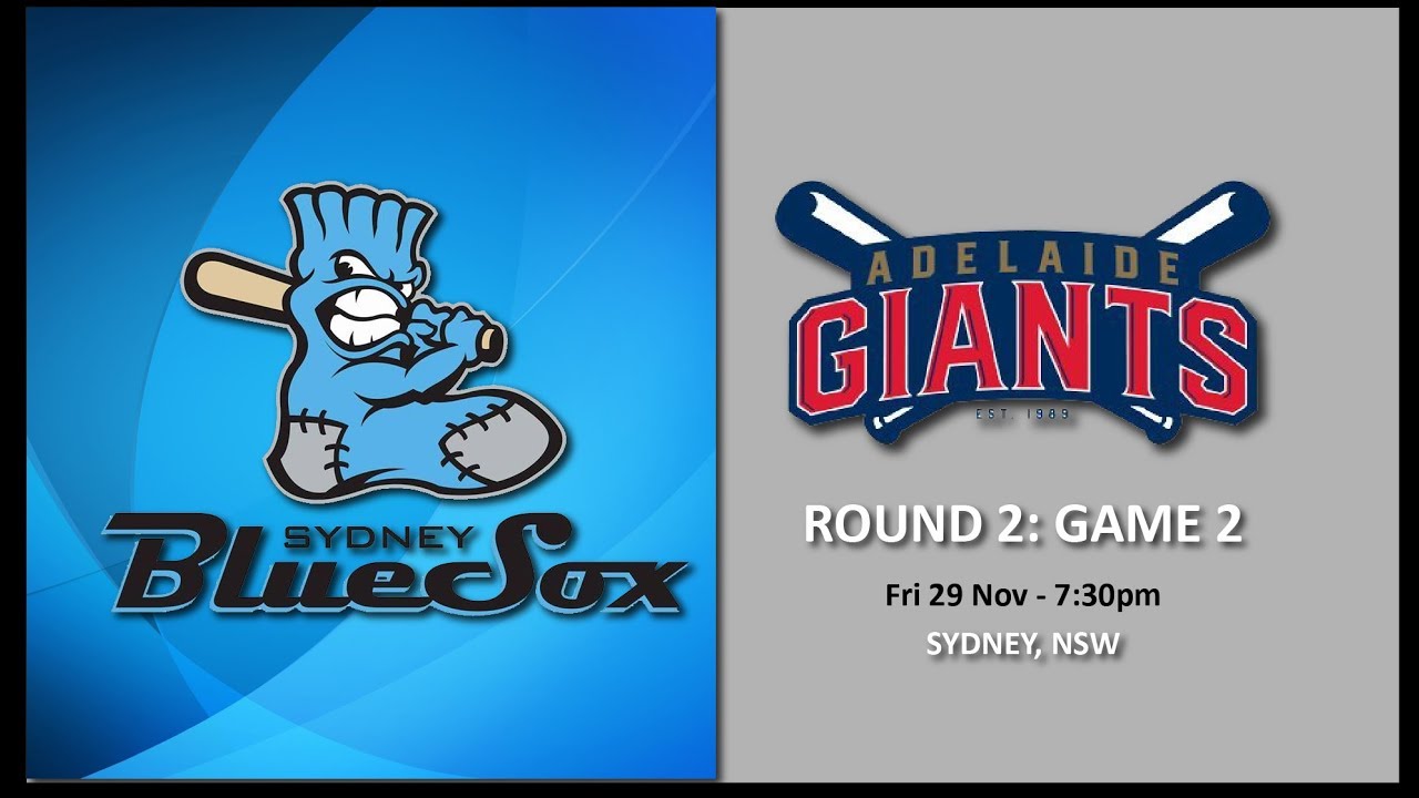 Adelaide Giants @ Sydney Blue Sox | Round 2, Game 2