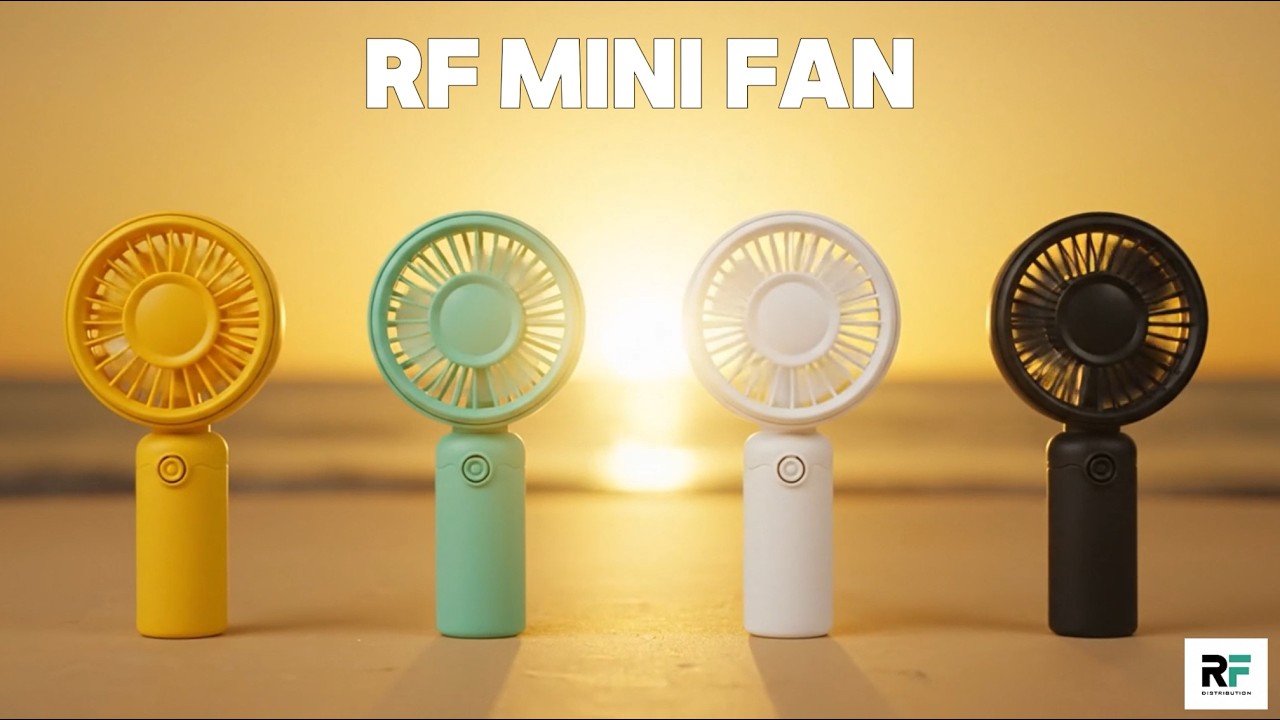 🌬️ RF MINI FAN – Ventilatore Portatile Tascabile | RF Distribution