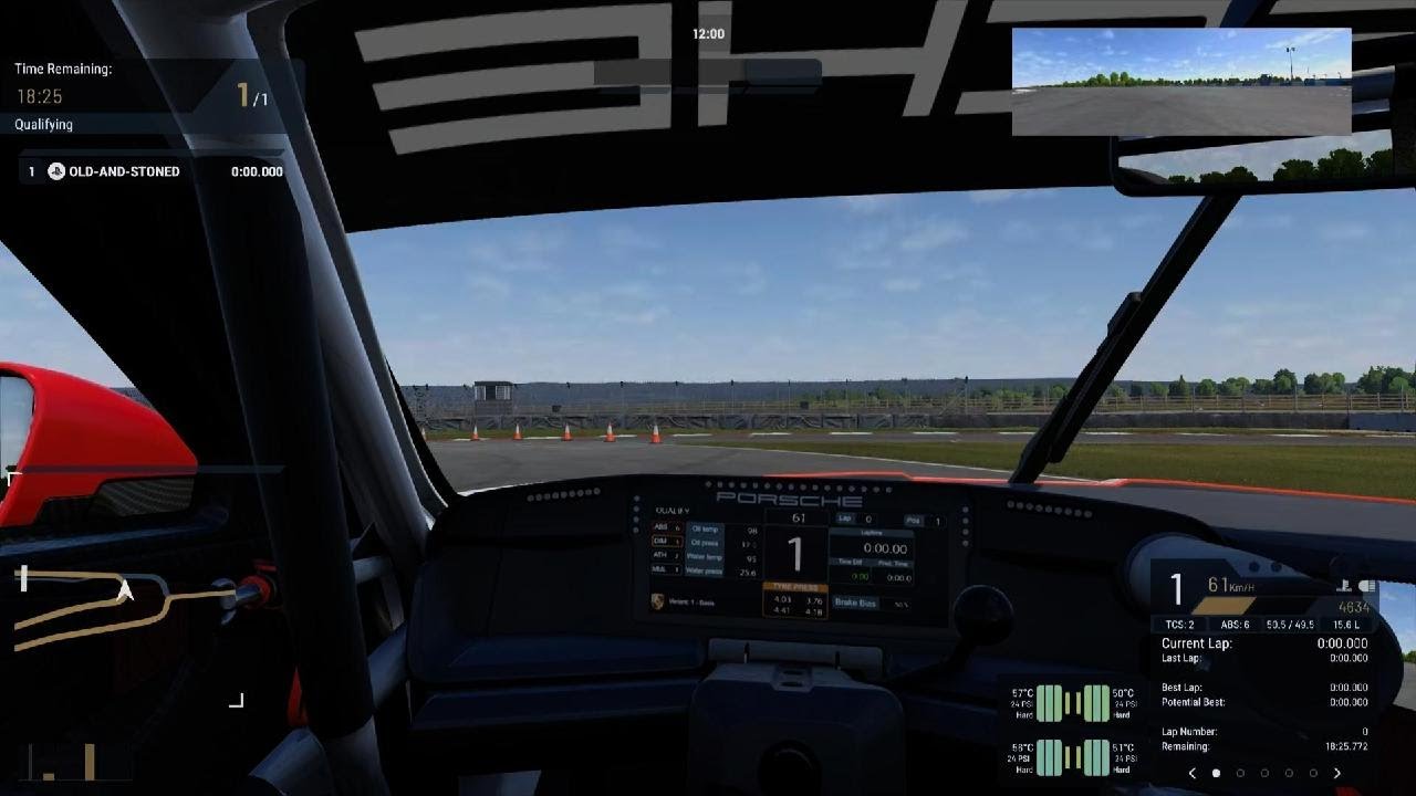 Project Motor Racing_donington Porsche gt3 1.25.7 plus set up freedom