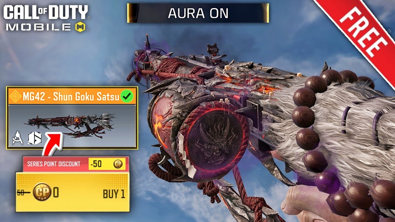 I got the new Legendary MG42 – Shun Goku Satsu for FREE!