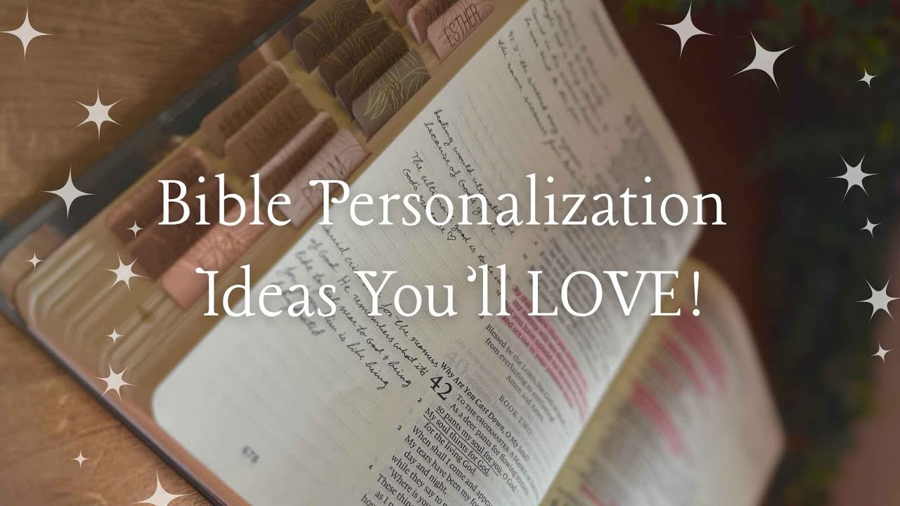 🕊️Set Up My Journaling Bible with Me! | DIY Personalization Ideas & Tips + Final Flip Through 2025✝️