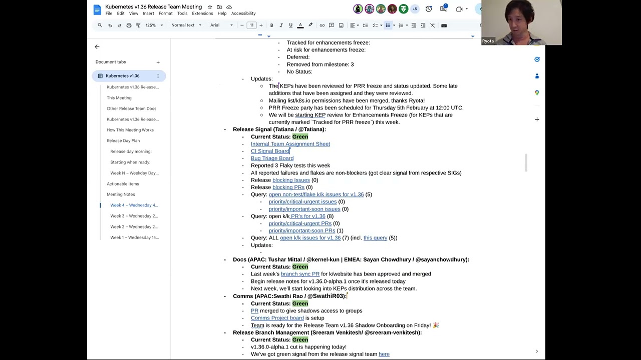 Kubernetes SIG Release for 2026-02-04